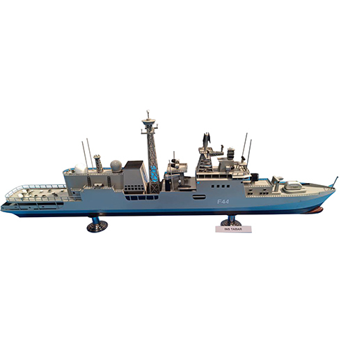 Ins Tabar Navy Battle Ship Model - Color: As Per Availability