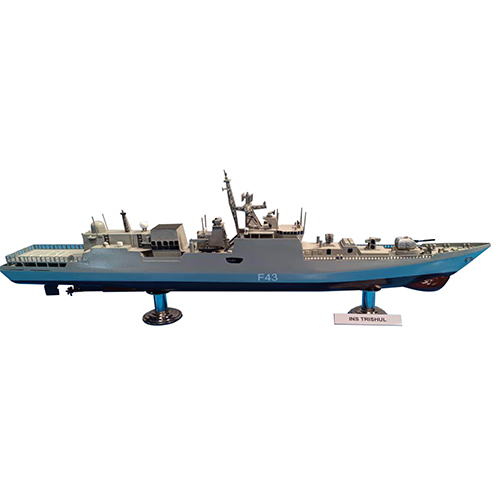 INS TRISHUL Navy Battle Ship Model