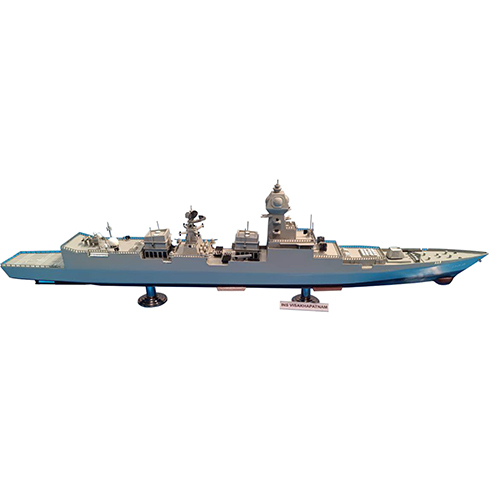 Ins Visakhapatnam Navy Battle Ship Model - Color: As Per Availability