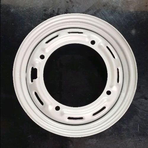 Aluminium Activa Rim Wheel - Color: White