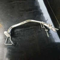 Stainless Steel Hero Splendor Brake Pedal - Color: Silver