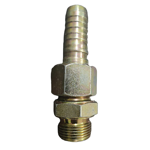 Hydraulic Nut Nipple Adapter - Body Material: Stainless Steel