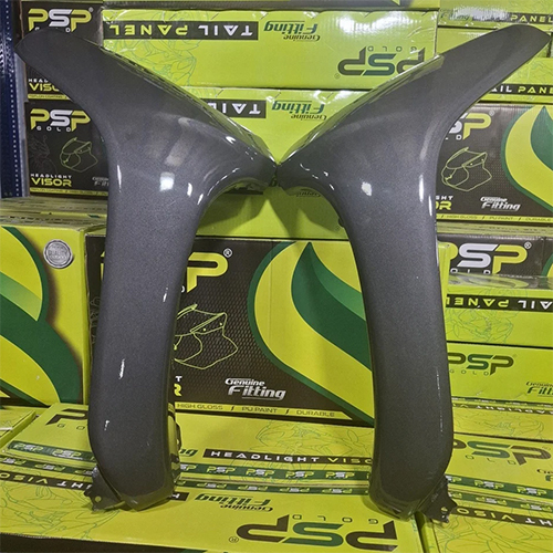 Honda Activa 3G Grey Front Wing - Color: Black