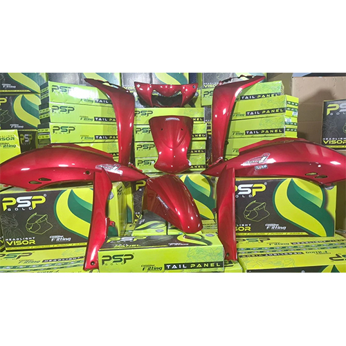 Honda Activa I Red Full Body Kit - Color: Red(Base)