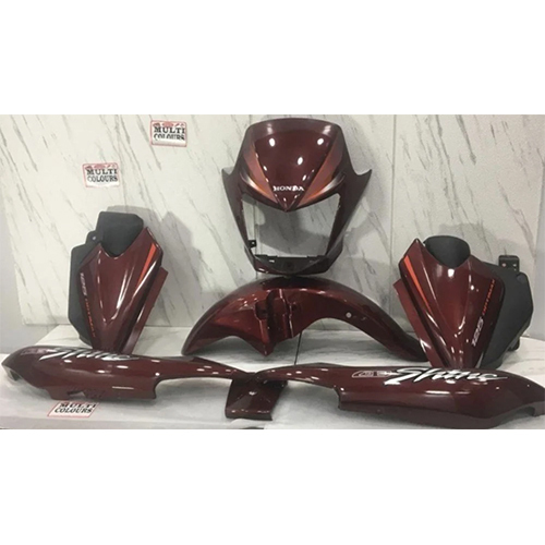 Honda CB Shine Red Full Body Kit