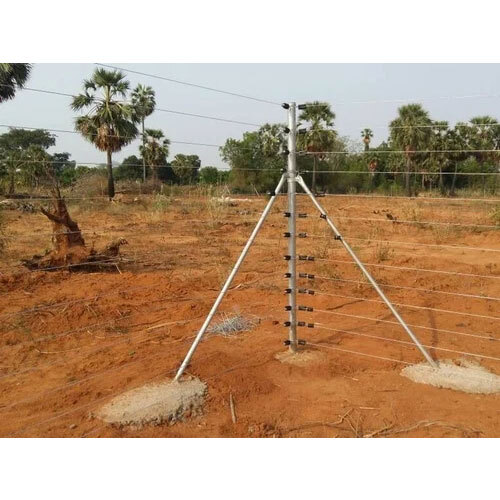 Solar Agriculture Fencing - Application: Construction
