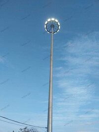 Veltrox 12 Meter Octagonal Hotdip GI Mast Pole