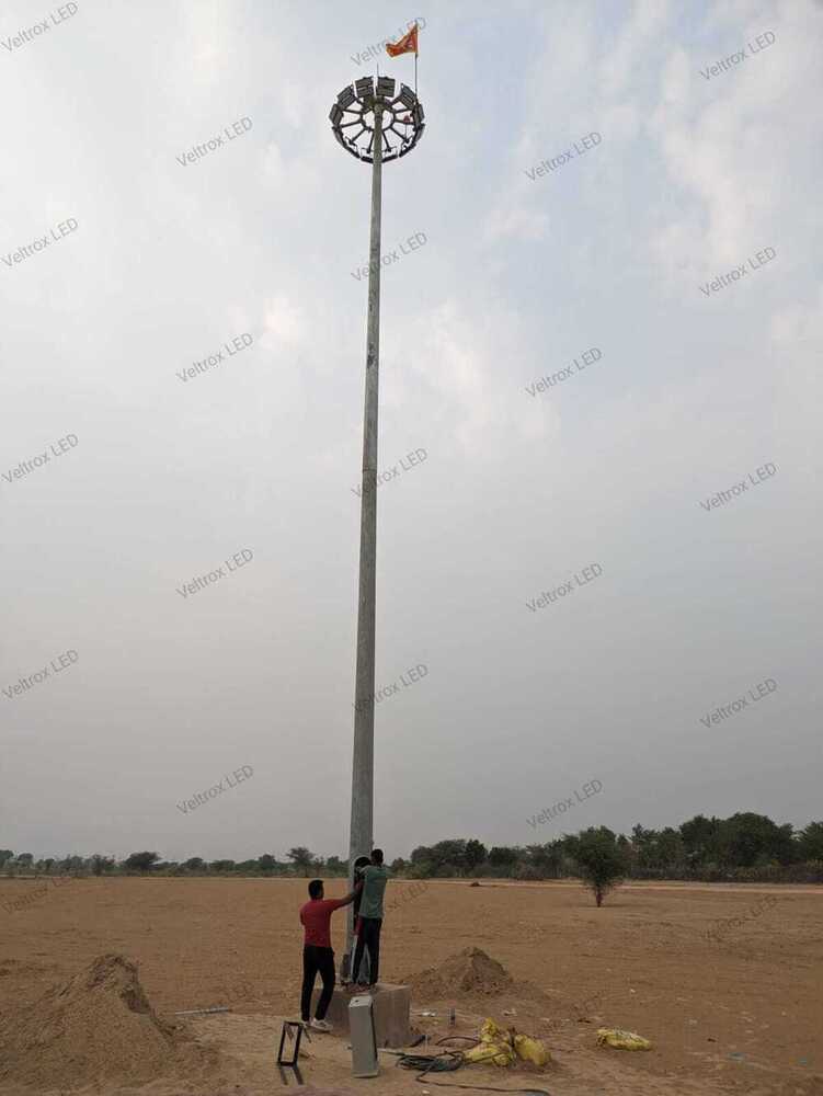 Veltrox 12 Meter Octagonal Hotdip GI Mast Pole