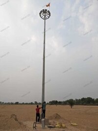 Veltrox 12 Meter Octagonal Hotdip GI Mast Pole