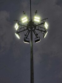 Veltrox 12 Meter Octagonal Hotdip GI Mast Pole