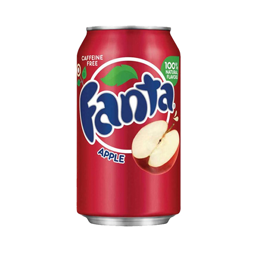 355 Ml Fanta Apple Soda - Alcohol Content (%): Nil