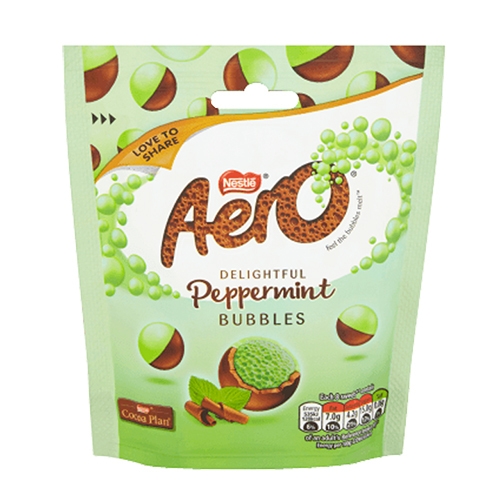 Aero Peppermint Bubbles Chocolate
