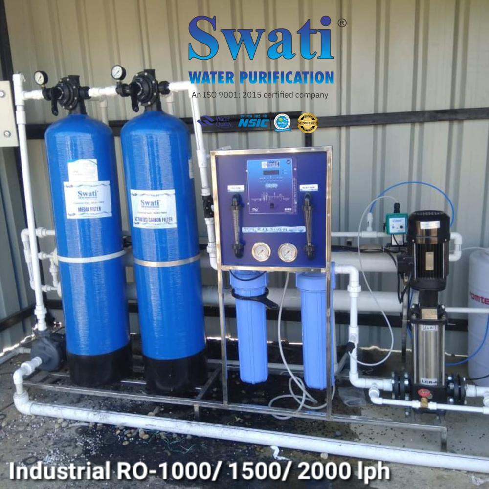 2000 LPH FRP RO Plant