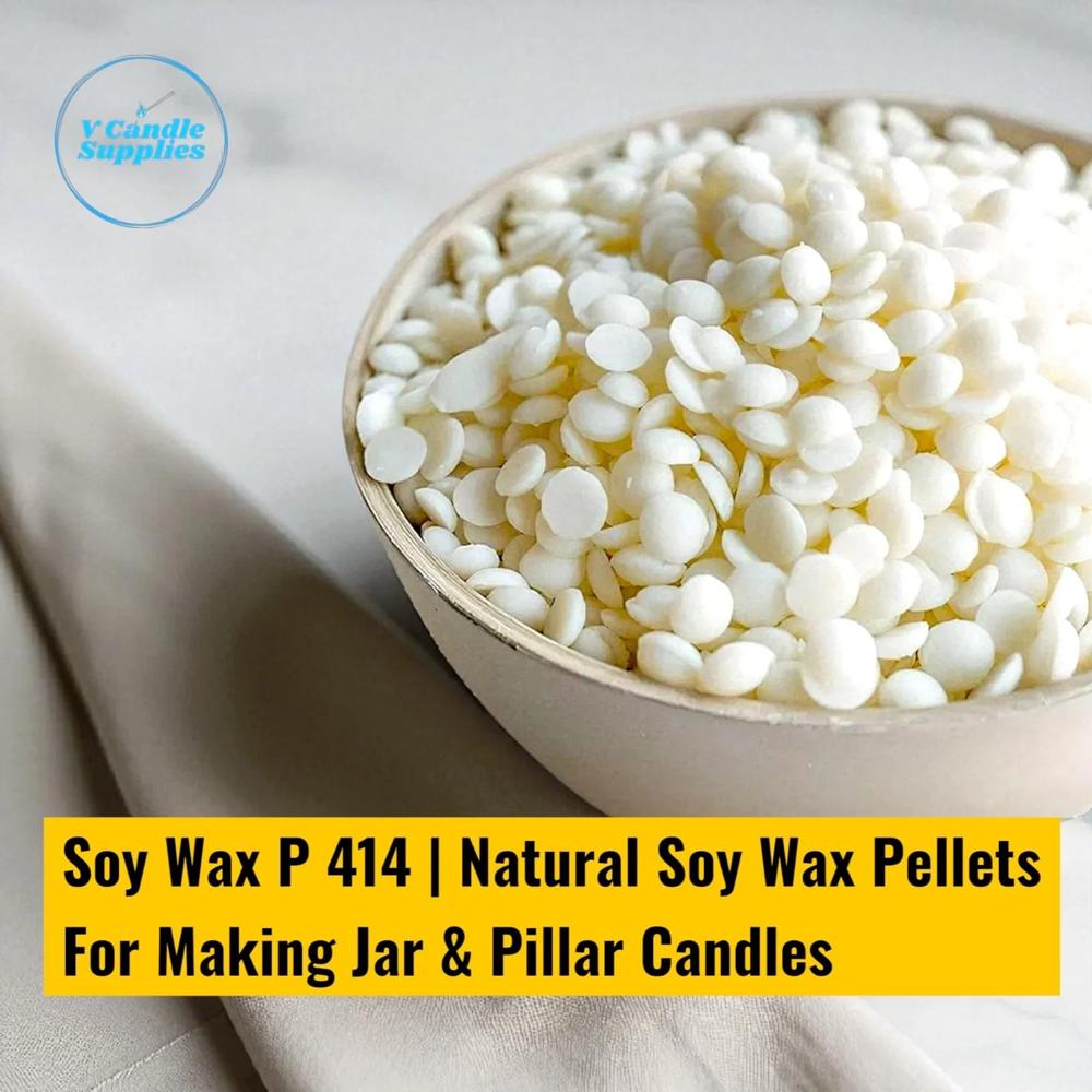 Soy Wax P 414 Pellets Natural Soy Wax Pellets For Making Jar & Pillar Candles