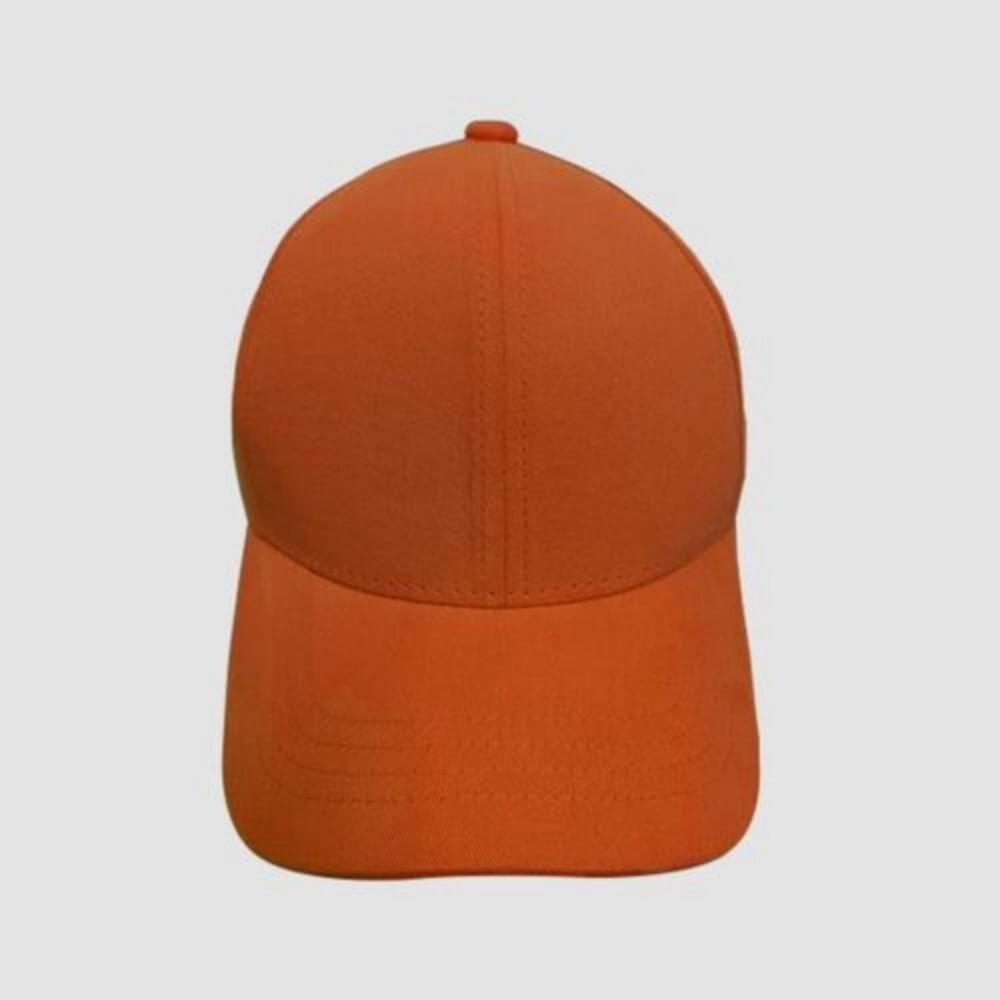 Orange Cap For Men - Design Type: Standard