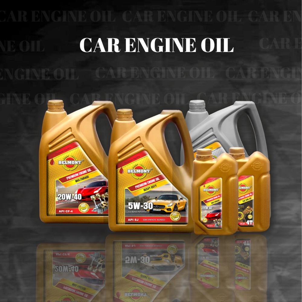 Multigrade Diesel/ Petrol Engine Oil - Density: .866 Gram Per Litre (G/l)