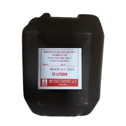 Sodium Hypochlorite - Grade: Industrial Grade