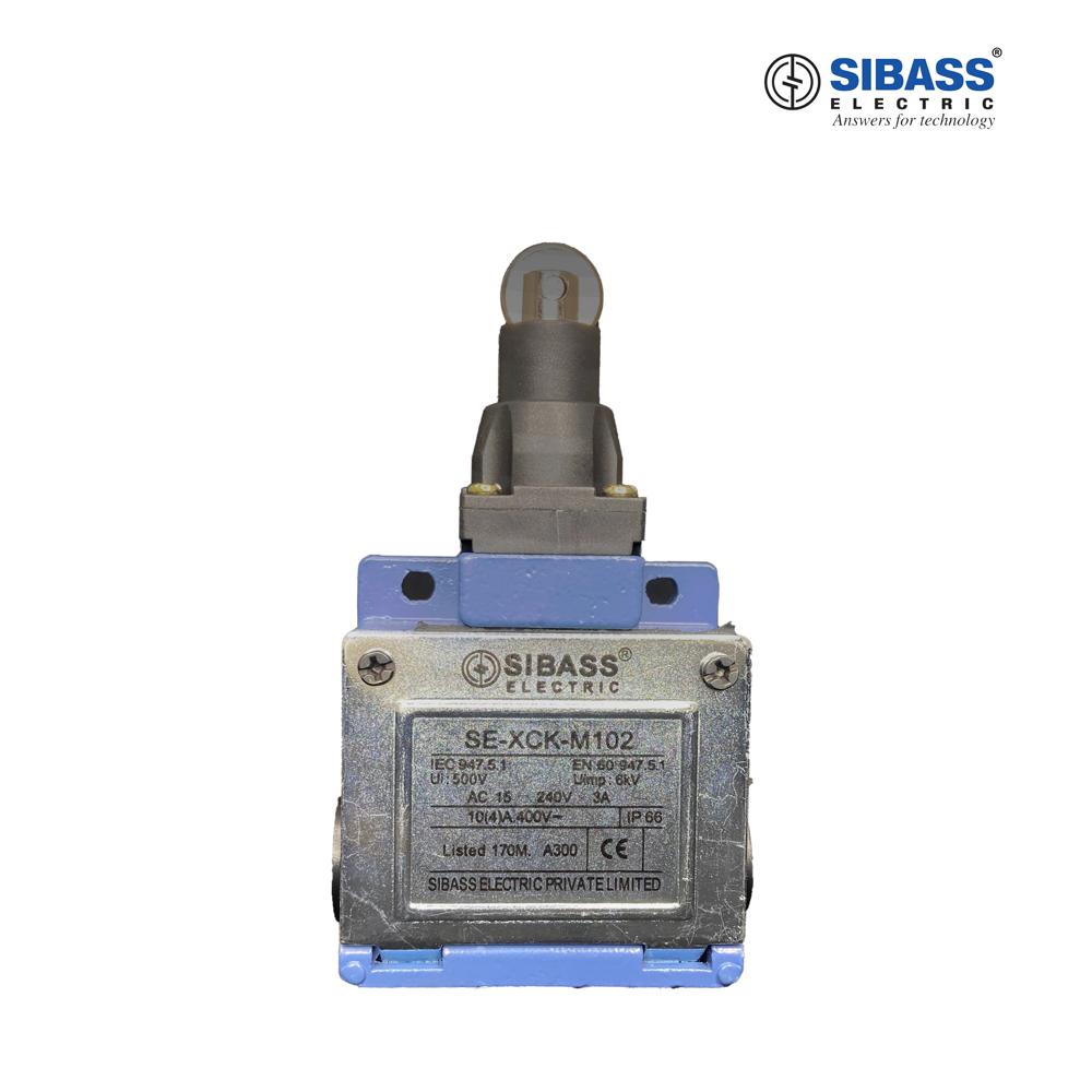 LIMIT SWITCH STEEL ROLLER PLUNGER SE-XCK-M102