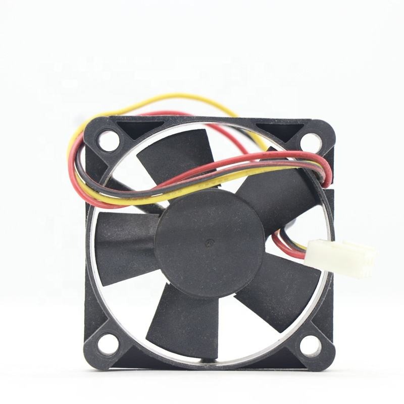 SUNON KD0505PFB3 5010 50X50X10mm 5V DC 0.6W 3-wire 5cm 2400RPM 6.5CFM Ball Bearing Inverter Small Axial Cooling Fan