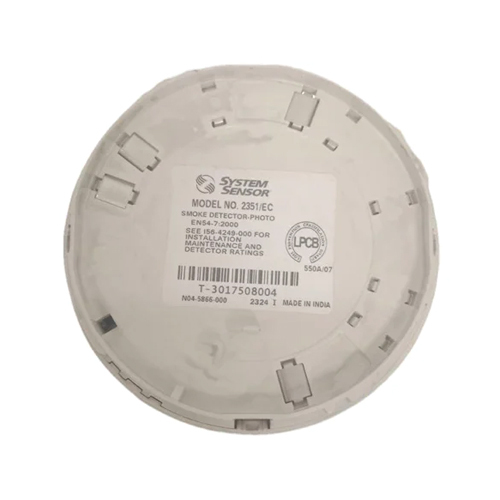 2351-Ec Photoelectric System Sensor Smoke Detector - Color: White