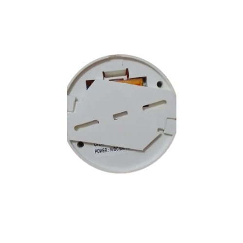 Battery Operated Stand Alone Smoke Detector - Color: White