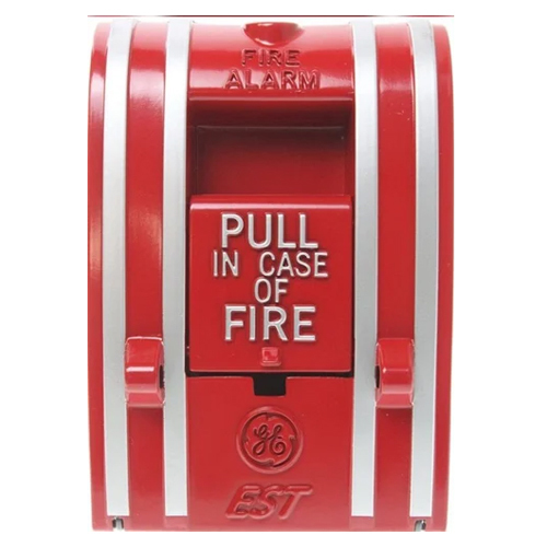 Red Addressable SIGA-270 Edward Manual Call Point For Fire Alarm System