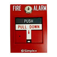 Addressable Simplex Manual Call Point - Alarm Light Color: Red