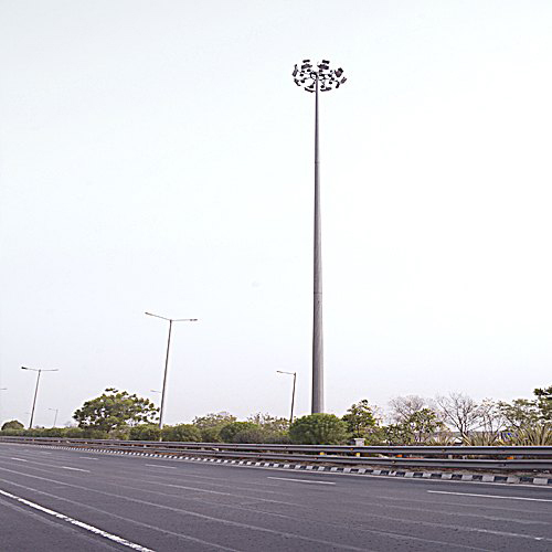High Mast Lighting Pole - Color: As Per Requirement