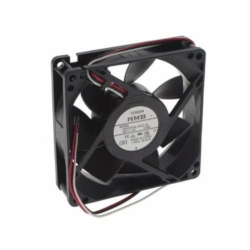 NMB 09225VA-24Q-BL Air Fan, 24V DC 0.49A Cooling Fan, 92 * 92 * 25mm 3Wire