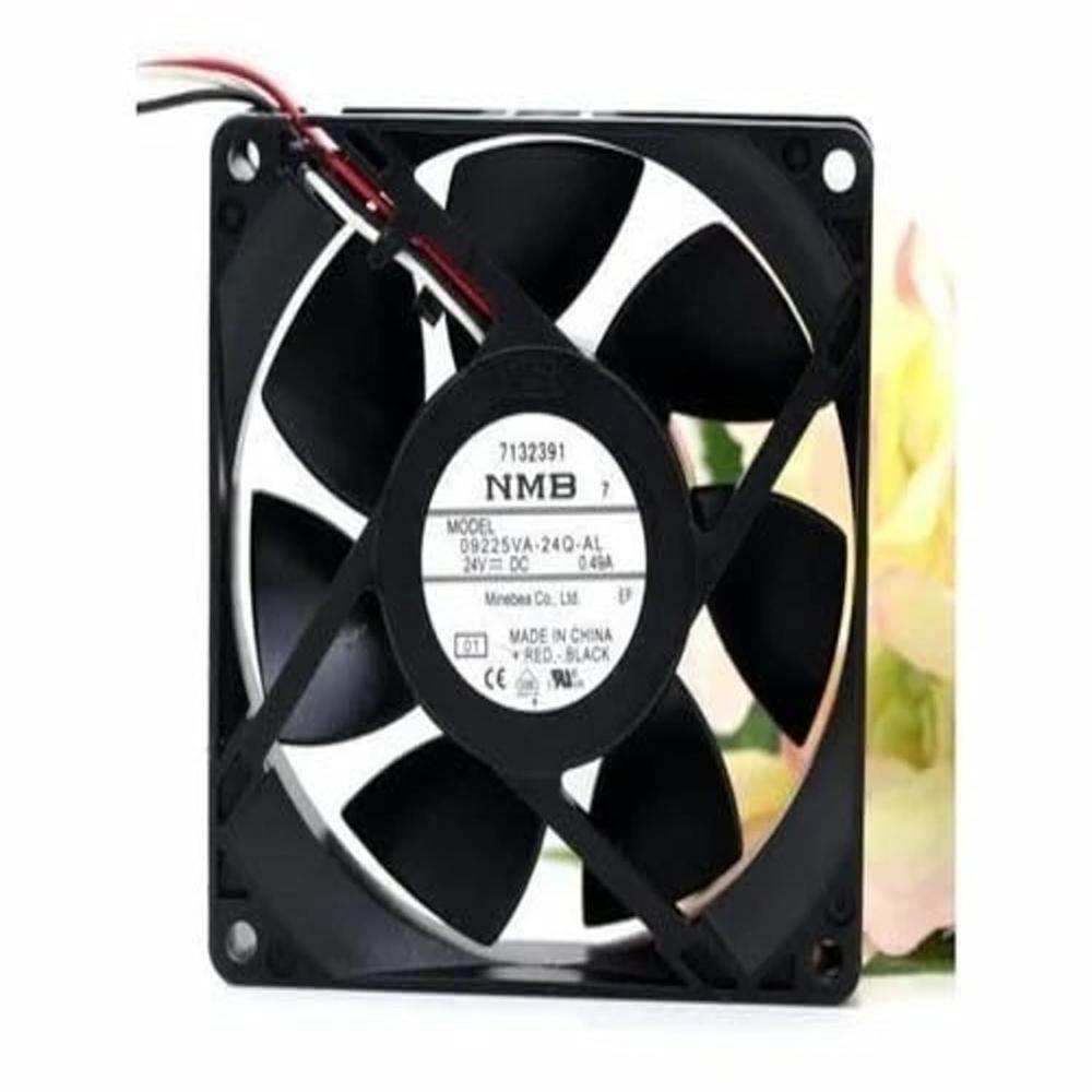 NMB 09225VA-24Q-BL Air Fan, 24V DC 0.49A Cooling Fan, 92 * 92 * 25mm 3Wire