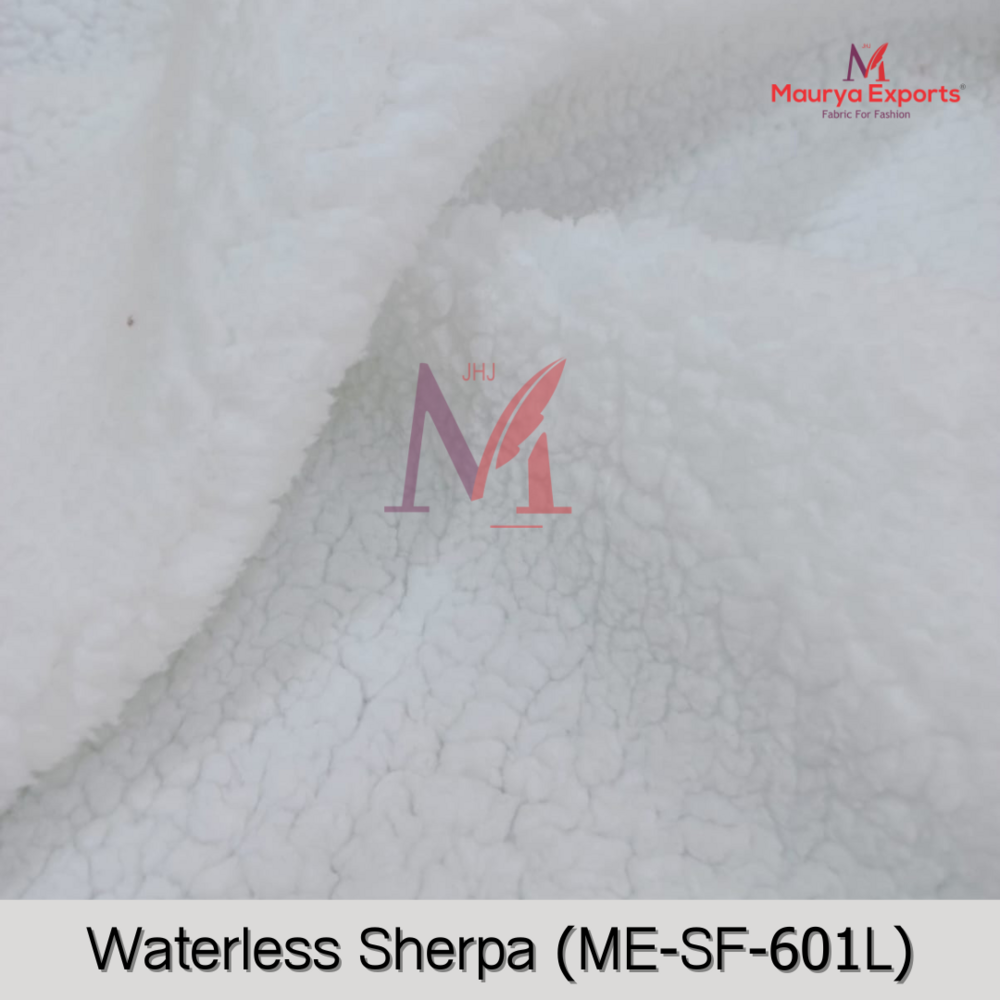 Natural Sherpa fabric