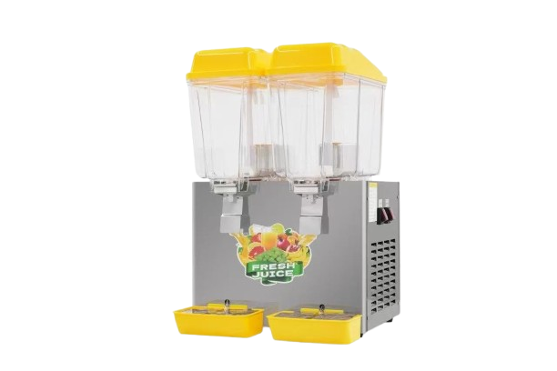 2 Jar Dispenser - 220v 50hz, 280w Power, R290 Cryogen, Size 440x450x680mm, Net Weight 24kg | Efficient Refrigeration With 1.5a Current