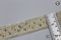 Handwork Off Whit  Lace - Decoration Material: Sequins