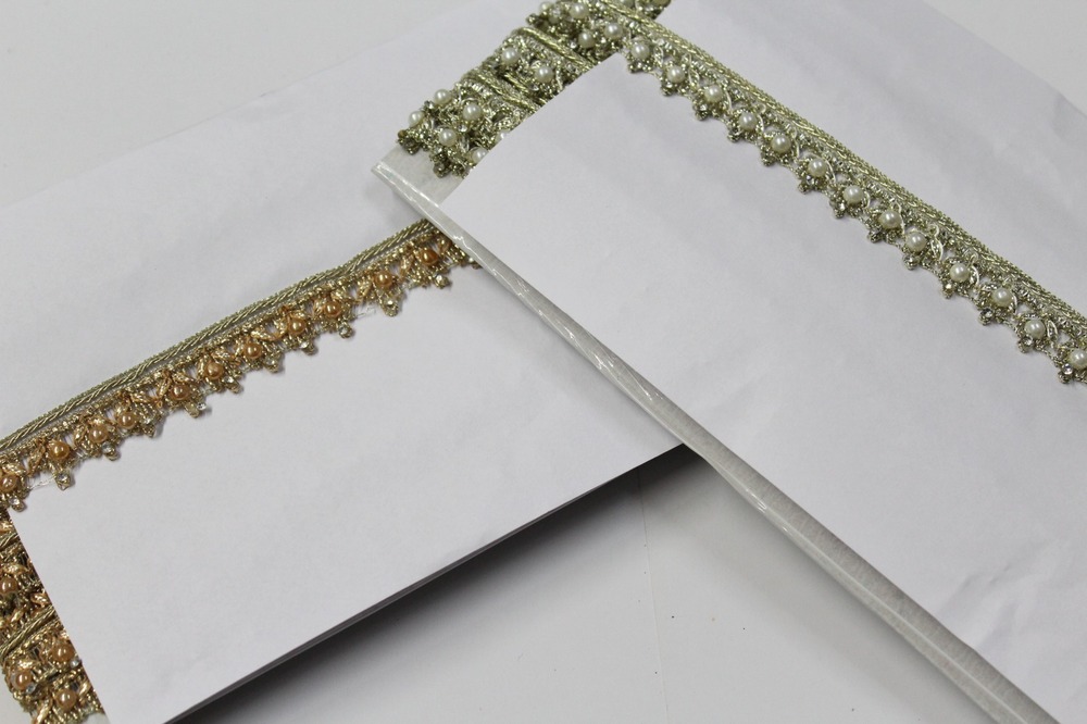 Handwork Moti Lace - Color: Golden Shade