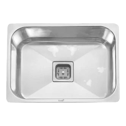 Silver Rectangular Stainless Steel Kitchen Sinks - Feature: Corrosion Resistance