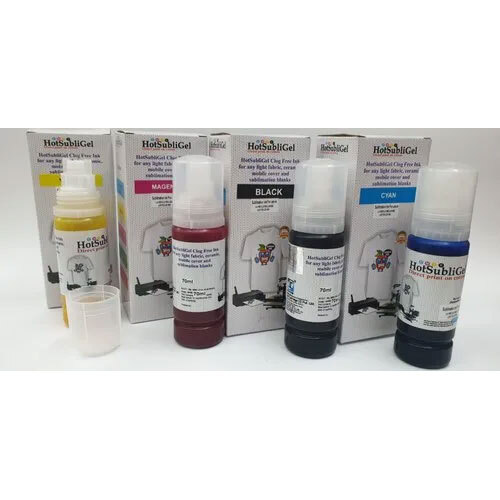 एप्सन L4150- L4160- L4256- L4260 प्रिंटर में उपयोग के लिए संगत बल्क पिगमेंट हॉटसब्लिजेल इंक