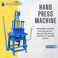 Hand Press Machine for Quality Bricks
