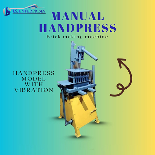Manual Handpress Brick Making Machine