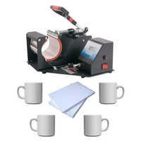 Mug Press Manual Heat Press Machine - Color: Black