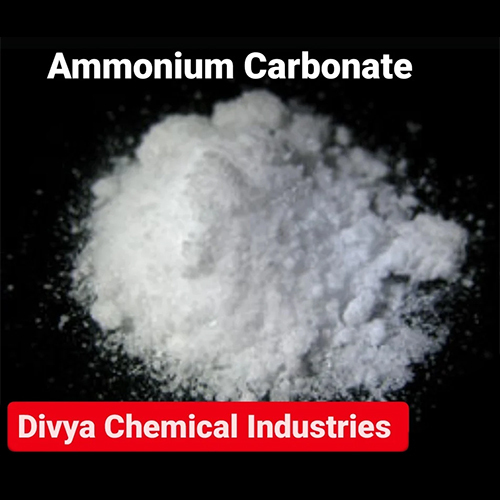 Ammonium Carbonate - 99% Purity, Technical Grade Crystal Form | Excellent Solubility, Ideal for Diverse Industrial Applications