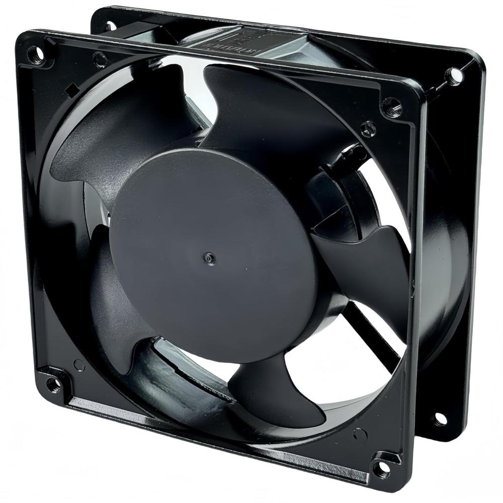 EC-120338 A1 T Axial Fan 115V 50/60Hz 0.07A 6.5W DC Brushless Air Cooling Fan 5500 RPM 120 * 120 * 38mm 2Wire (Metal)