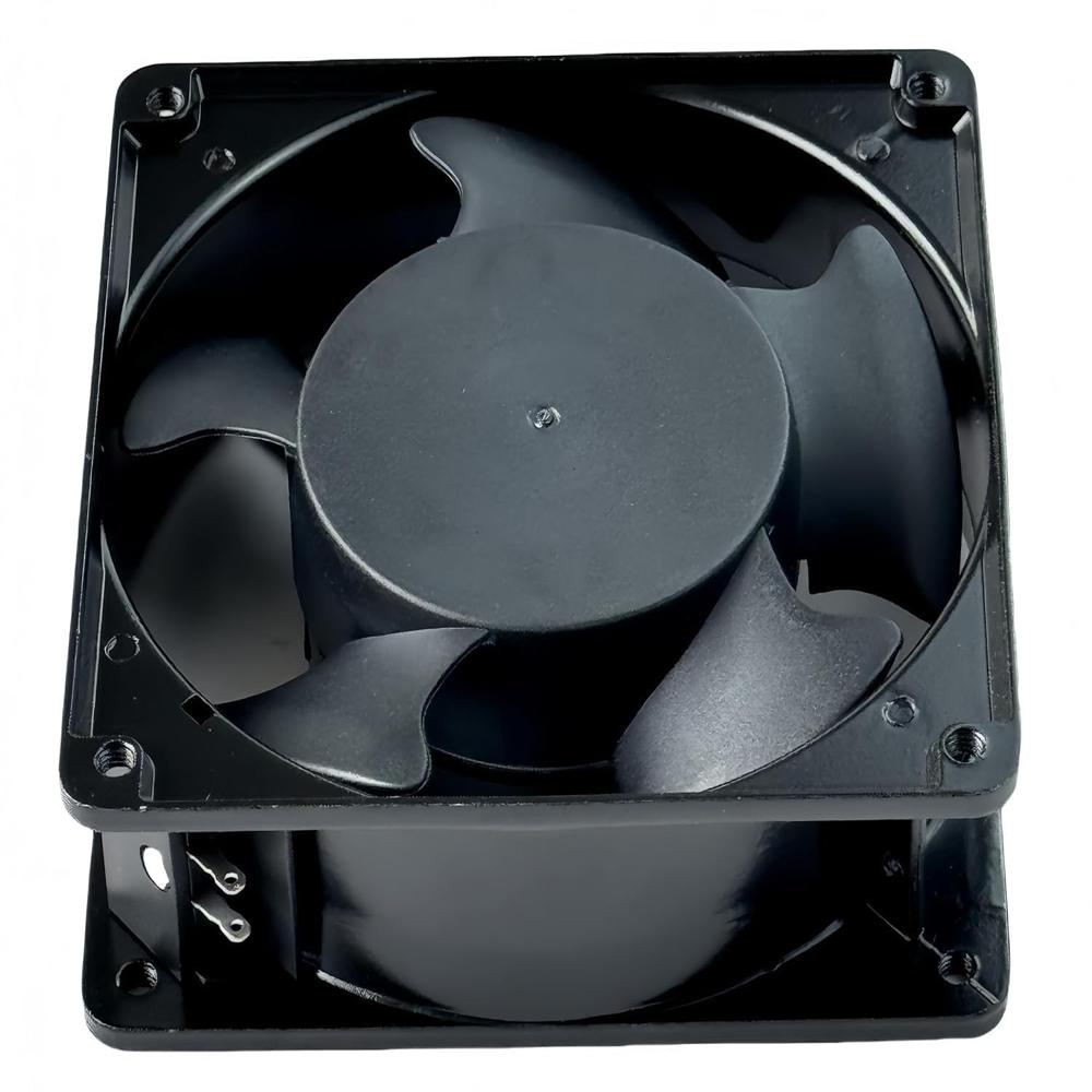 EC-120338 A1 T Axial Fan 115V 50/60Hz 0.07A 6.5W DC Brushless Air Cooling Fan 5500 RPM 120 * 120 * 38mm 2Wire (Metal)