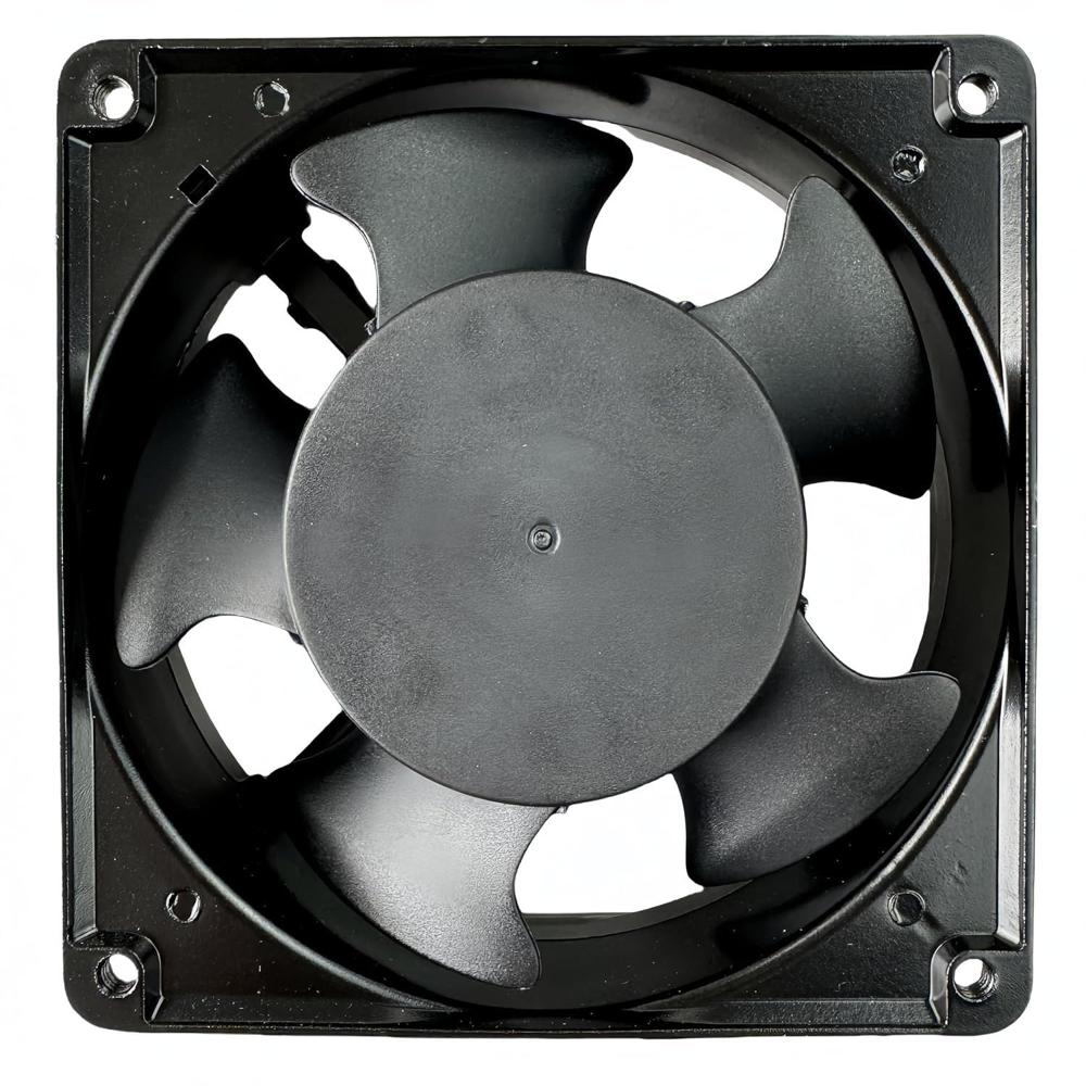 EC-120338 A1 T Axial Fan 115V 50/60Hz 0.07A 6.5W DC Brushless Air Cooling Fan 5500 RPM 120 * 120 * 38mm 2Wire (Metal)