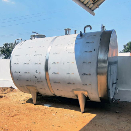Milk Storage Tanks - Capacity: 5000-10000 Ltr