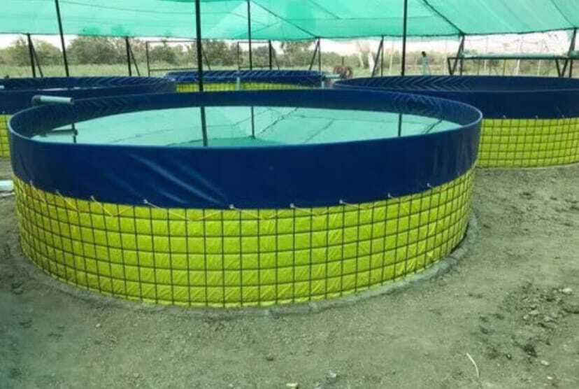 Fish Tank Tarpoulin - Dimension (L*w*h): 3*3*3 Meter (M)