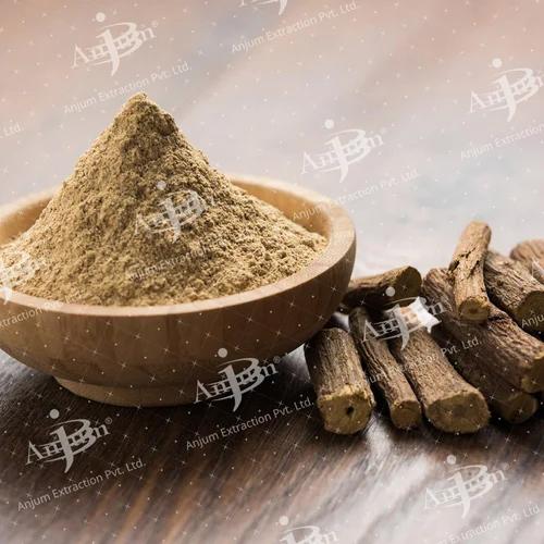 ग्लिसिर्रिज़ा ग्लाब्रा (मुलेठी) अर्क - अंजुम एक्सट्रैक्शन पवत. ल्टड.