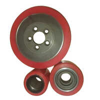 Pu Caster And Drive Wheel And Load Wheel