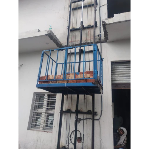 Hydraulic Single Mast Wall Mounted Goods Lift