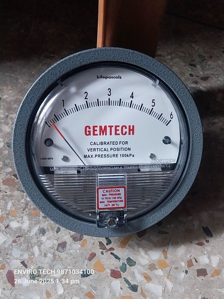 GEMTECH OMEGA DIFFERENTIAL PRESSURE GAUGE IN Sector 82 JLPL INDUSTRIAL AREA Mohali