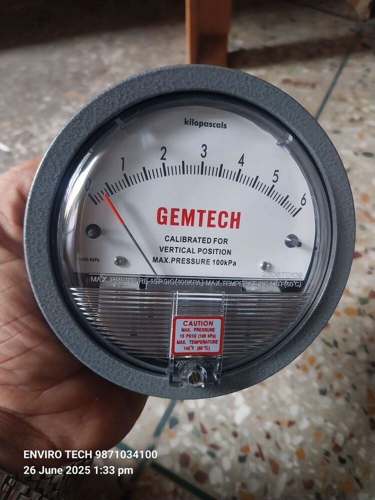 GEMTECH OMEGA DIFFERENTIAL PRESSURE GAUGE IN JLPL INDUSTRIAL AREA CHANDIGARH